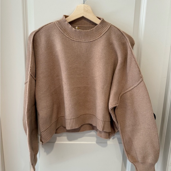 Amazon Sweaters - Amazon Women's Brown Crew Neck Sweater